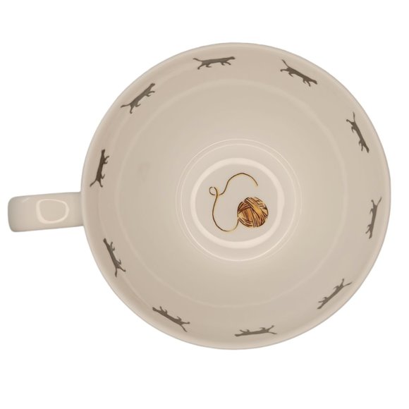 Cat Mug  "HOME IS WHERE MY CAT IS" Portobello 16 Ounces - Picture 5 of 12